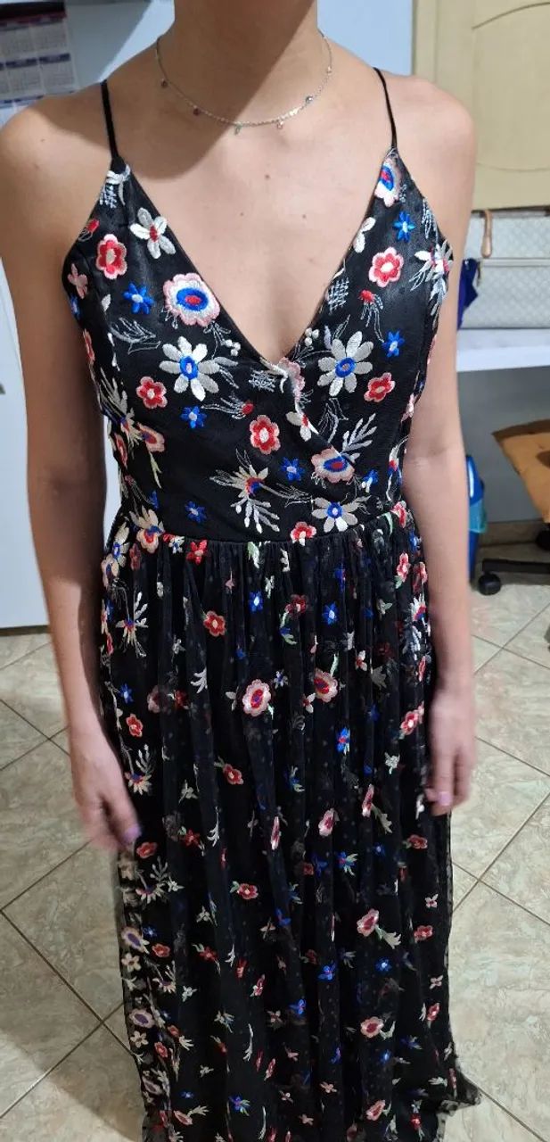 Vestido longo festa