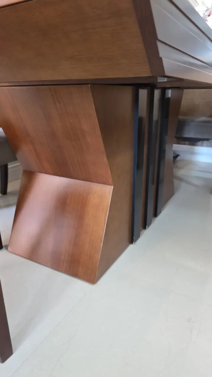 Mesa de Jantar Extensível com 6 cadeiras - Foto 5