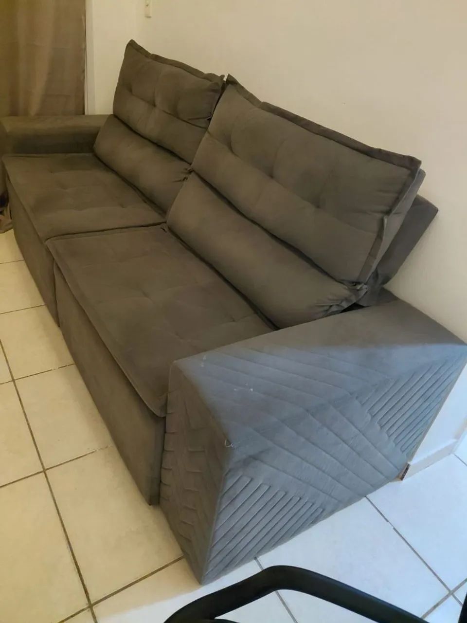 Sofá Retratil Grande - Foto 5