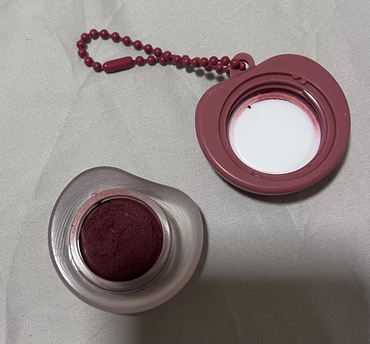 Batom E Blush Multifuncional Marrom Cacau Matcha Mochi Blur 3,5g QDB - Foto 3