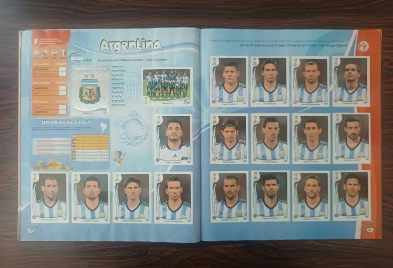 ÁLBUM COPA DO MUNDO 2014 COMPLETO - EXCELENTE ESTADO