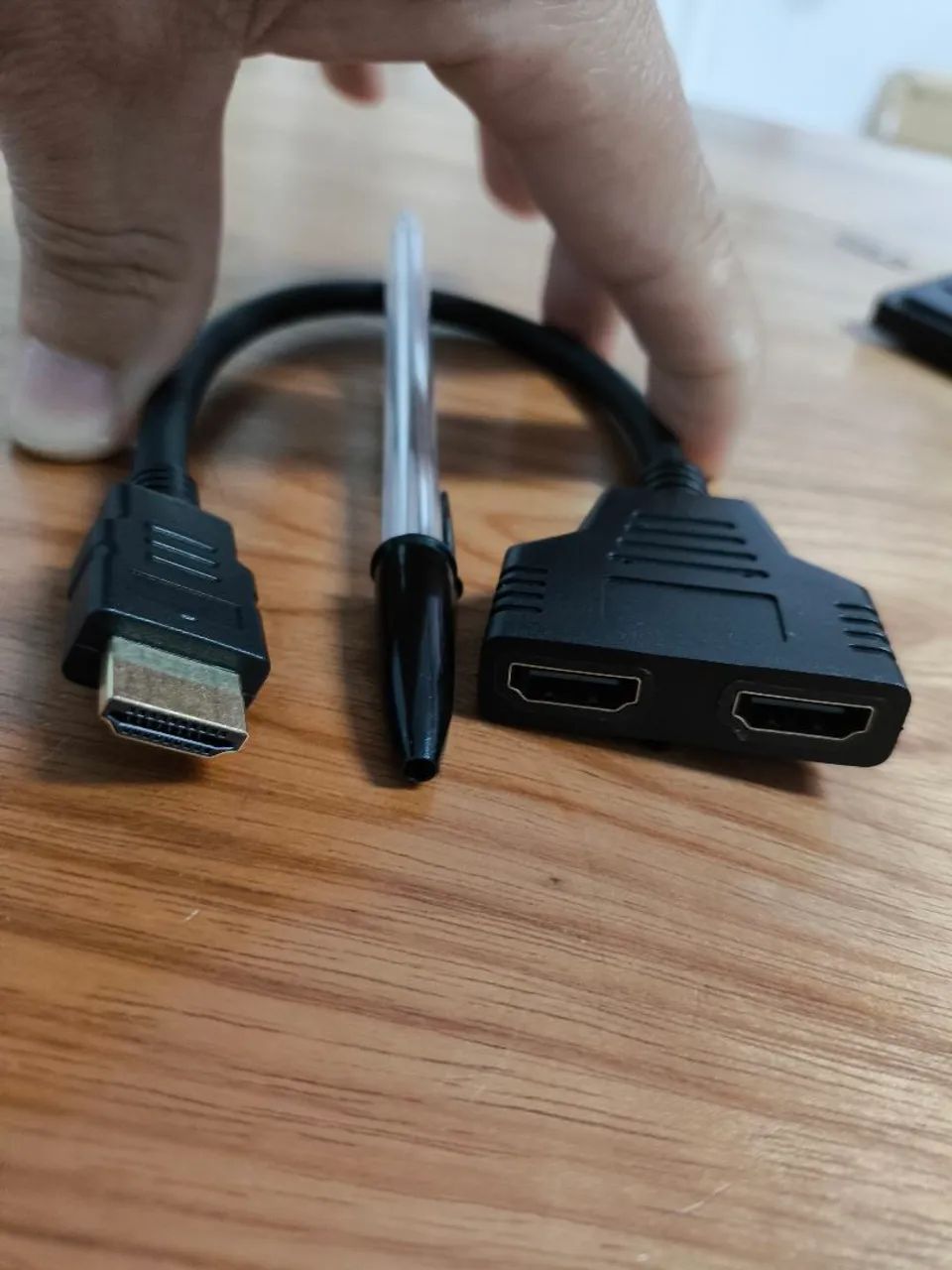 HDMI DIVISOR DUPLO ADAPTADOR 