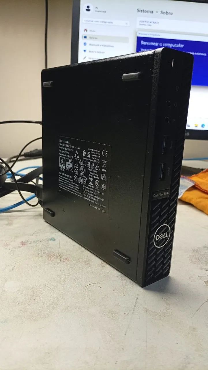 Mini vou Dell 3080 i5 10g,8gb ram,240ssd - Foto 5