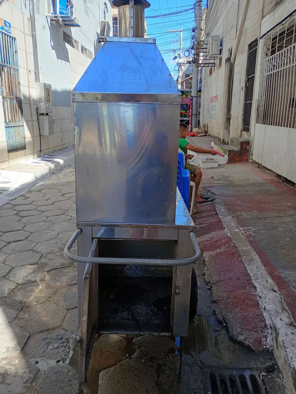 Vecde-se carrinho de churrasco  - Foto 2