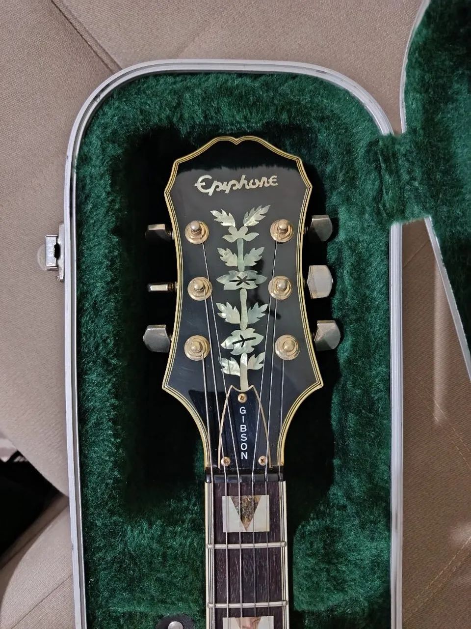 Guitarra Epiphone Sheraton ii (korea) 1998 (n Gibson, Fender, Boss
