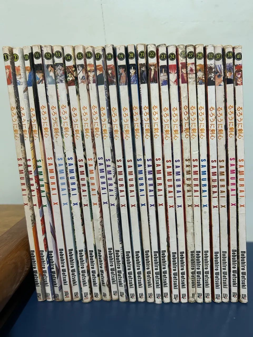 Coleção Mangá Samurai X (Rurouni Kenshin) 24 volumes - Livros e