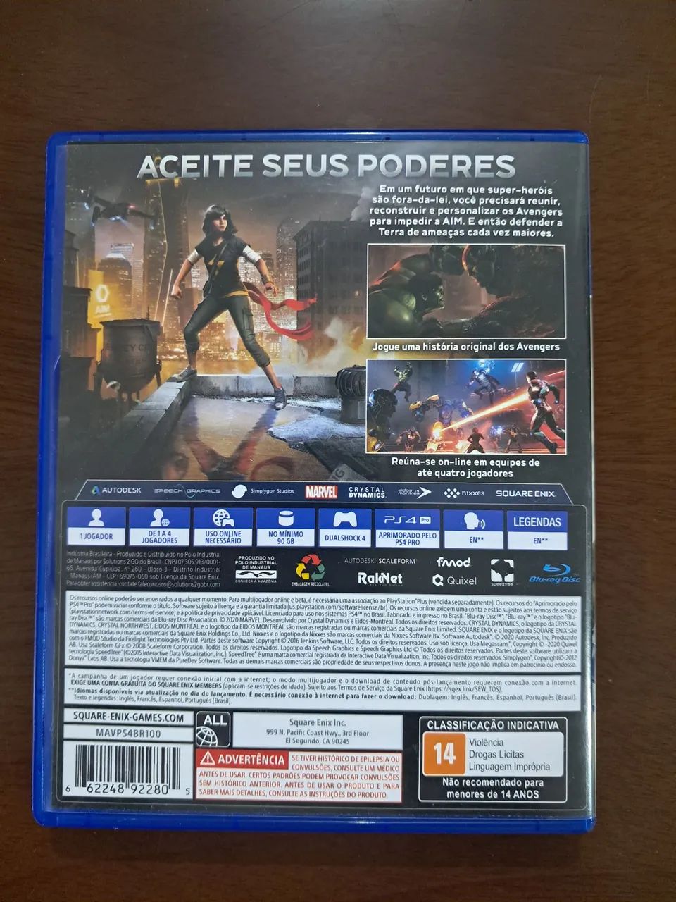 Jogo PS4 Avengers - Foto 2