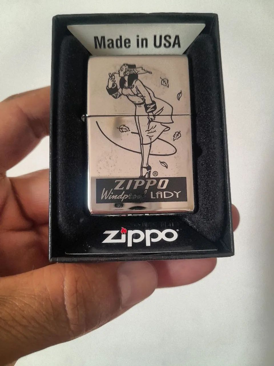 Isqueiro zippo cromado