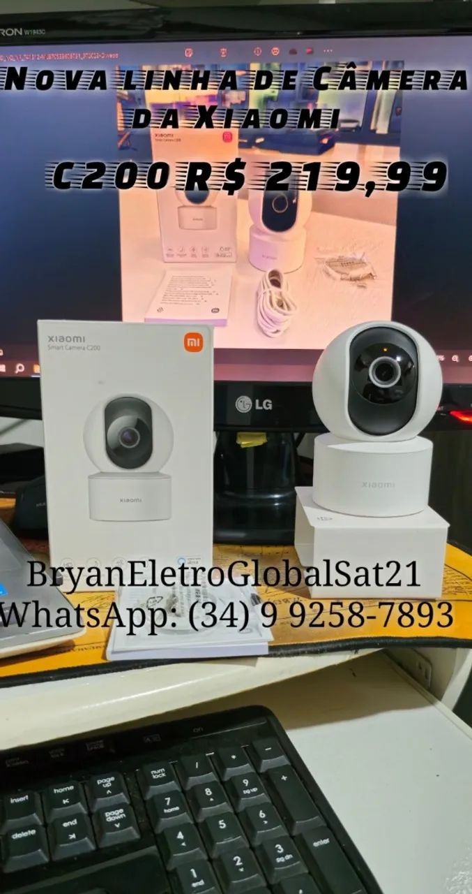 Nova Linha de Câmera da Xiaomi C200 - Foto 2