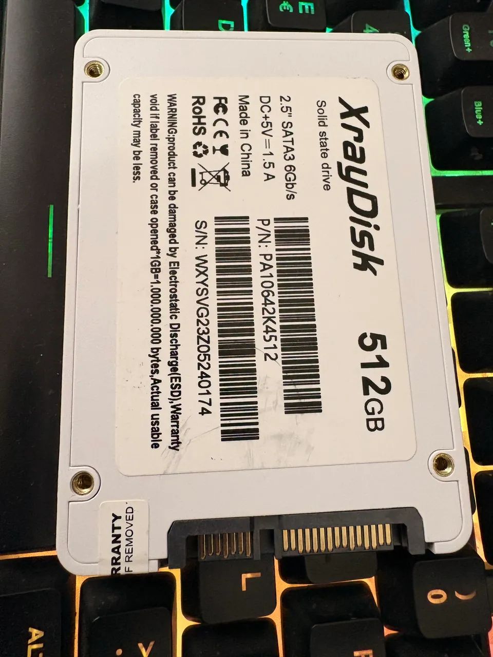 SSD 512 Sata.. 100%  - Foto 2