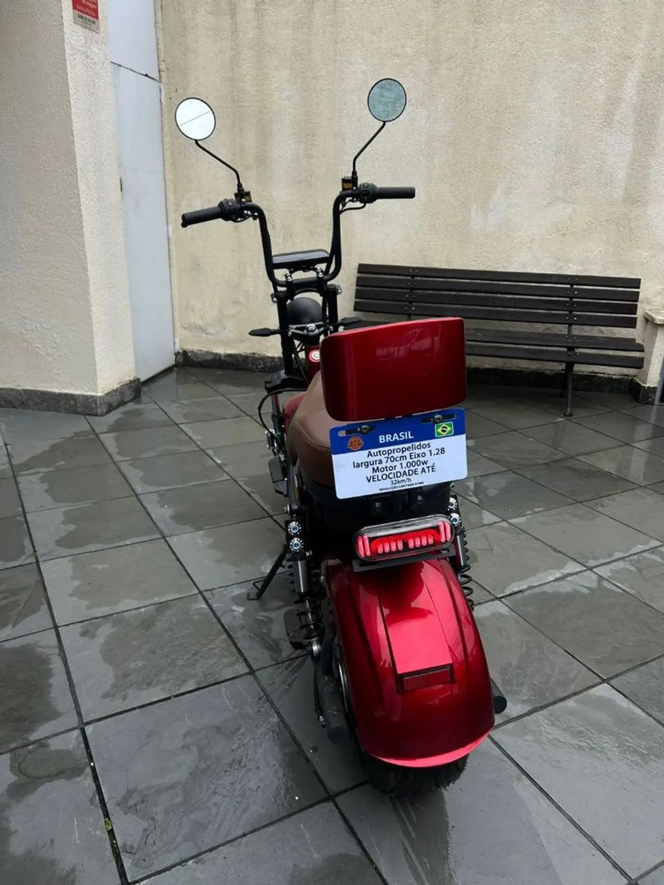 Scooter Eletrica Semi Nova (Estado de Zero) - Foto 4