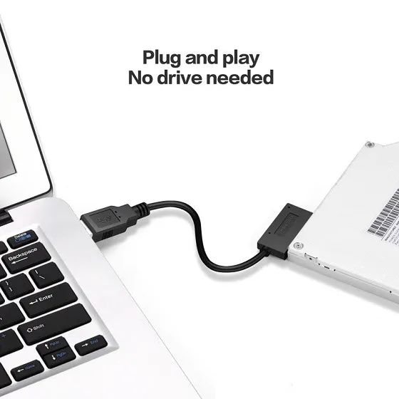USB Adapter Cable for CD/DVD Recorder and Notebook SATA482679453606236162