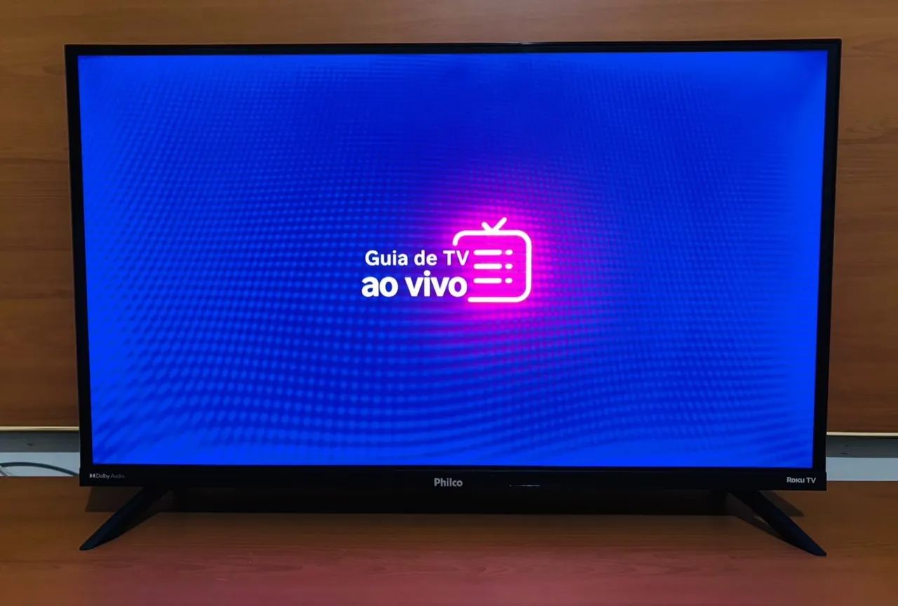 Smart tv Philco Roku 32 polegadas impecável  - Foto 4
