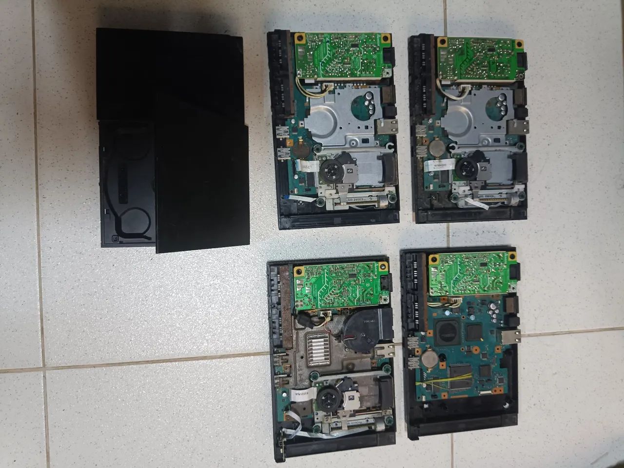 PS2 slim com defeito  - Foto 4