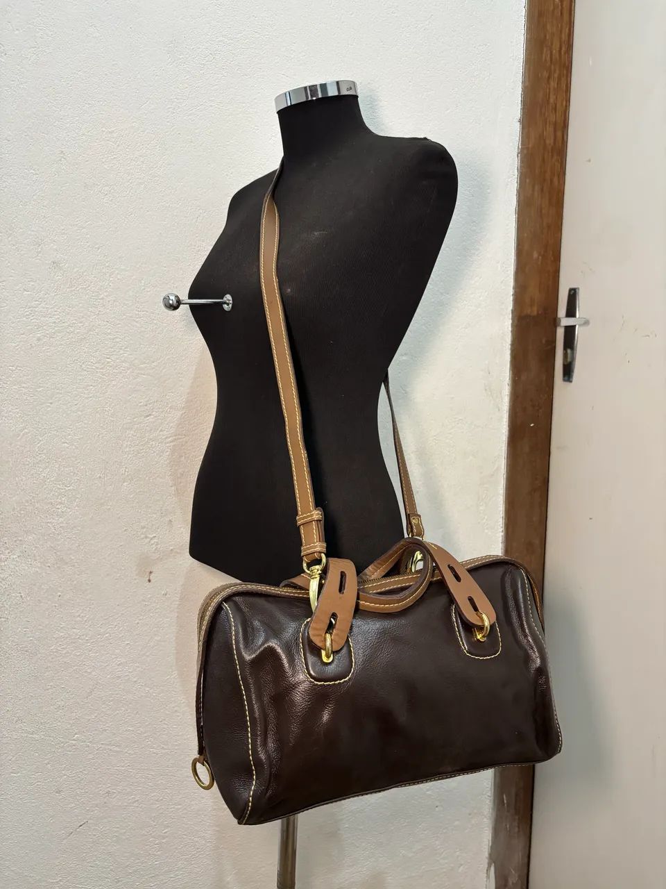 Bolsa couro legítimo  - Foto 3