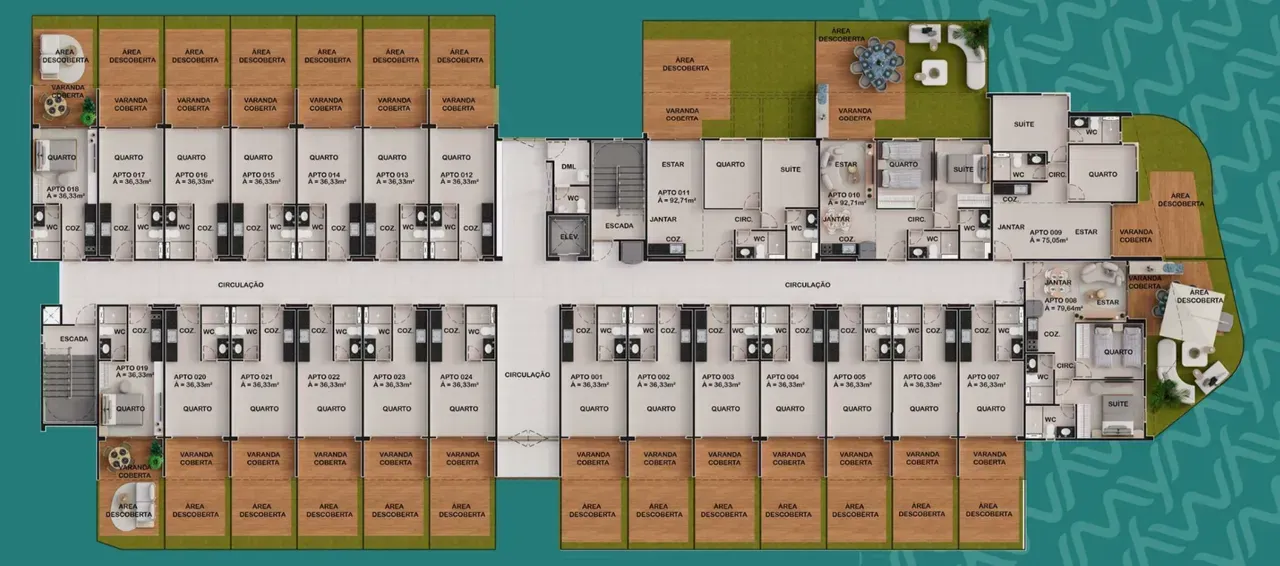 PLANTA 36m²