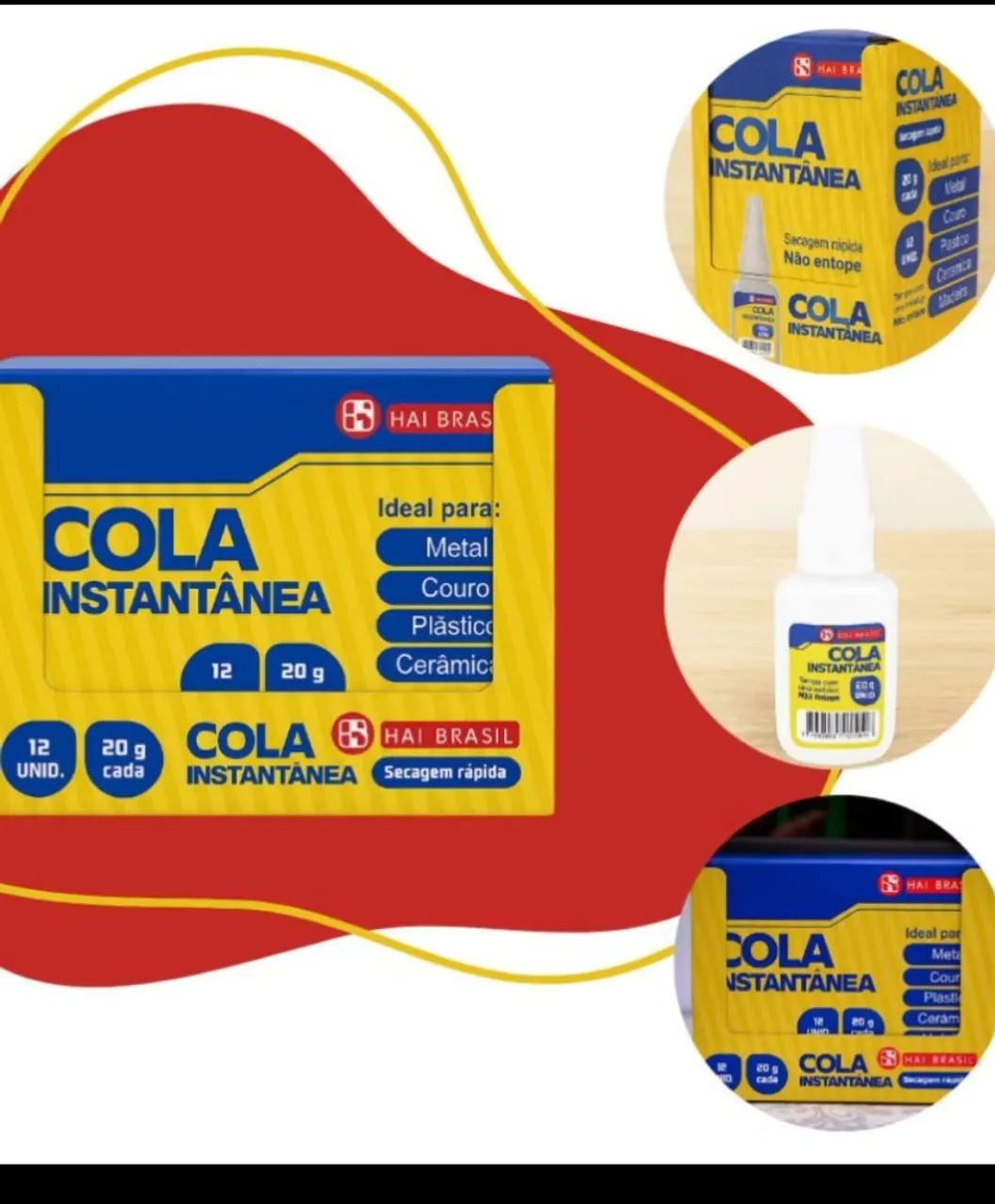 Cola instantânea 20g  - Foto 2