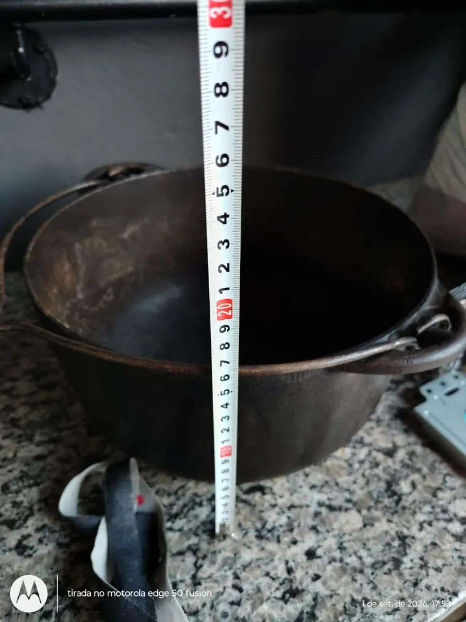 Caldeirão de ferro  - Foto 4