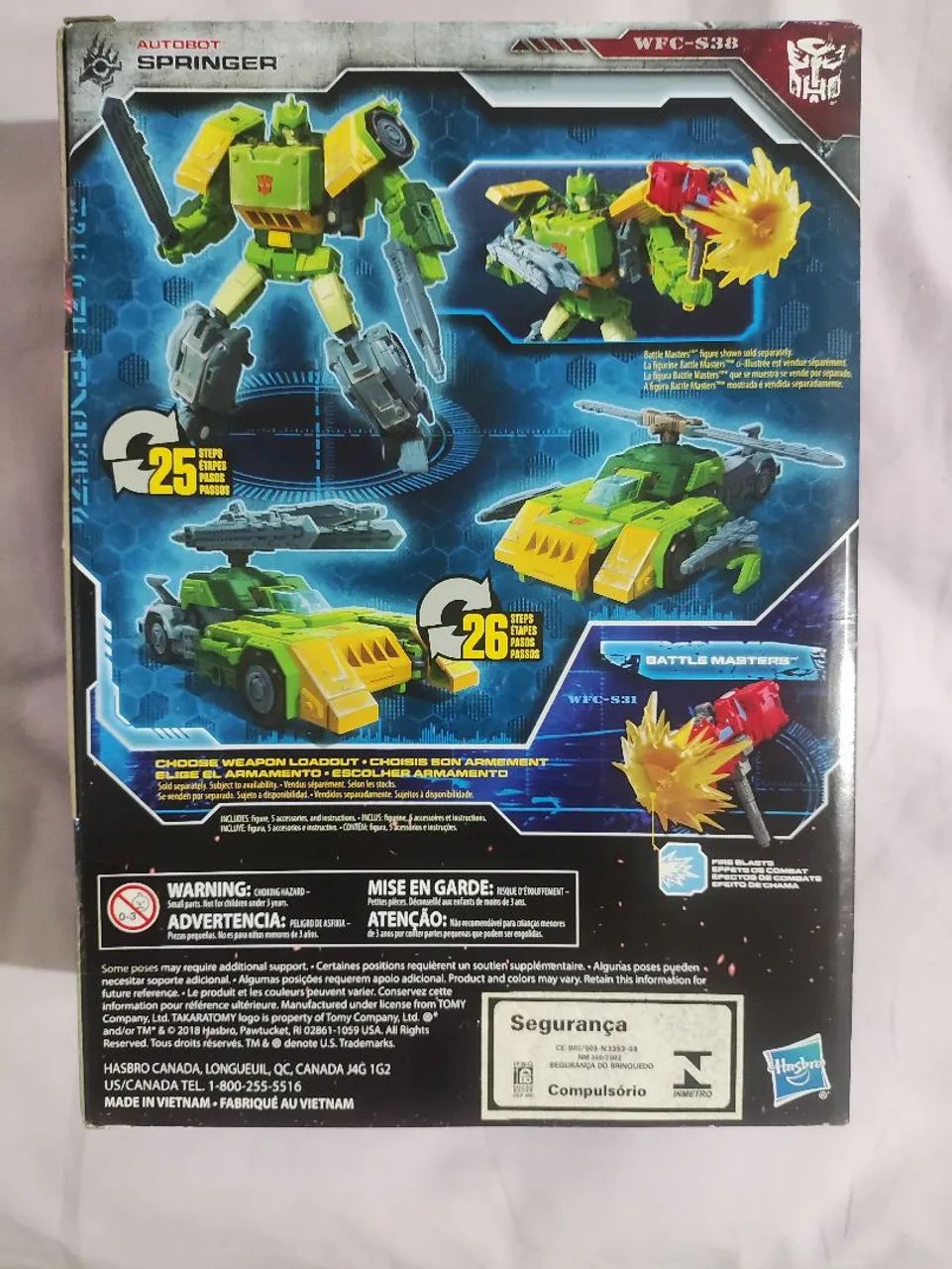 Transformers Siege Springer Lacrado  - Foto 2