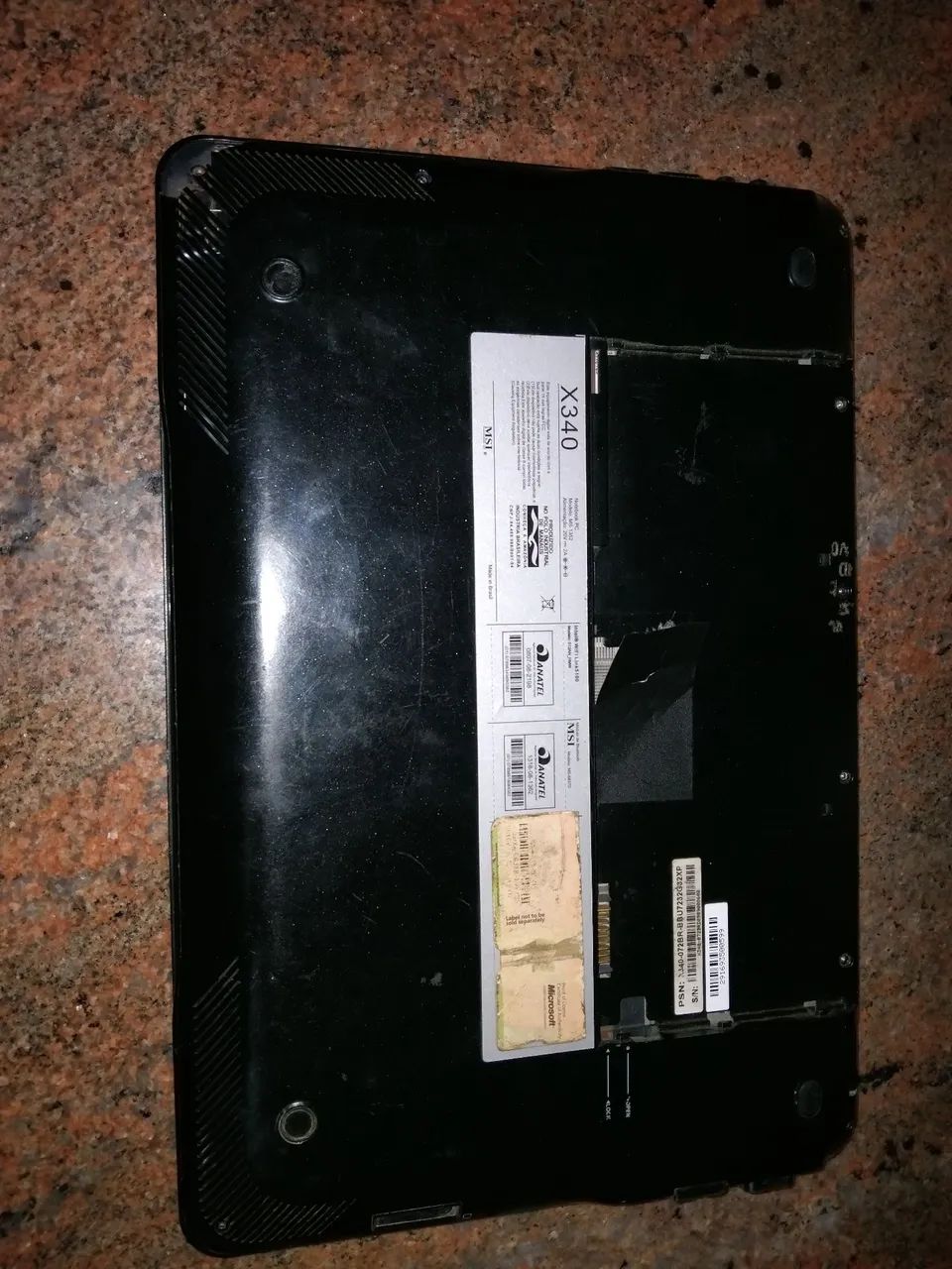 Netbook msi 10 polegadas 2gb 32gb SSD funcionando windows 10 office - Foto 2