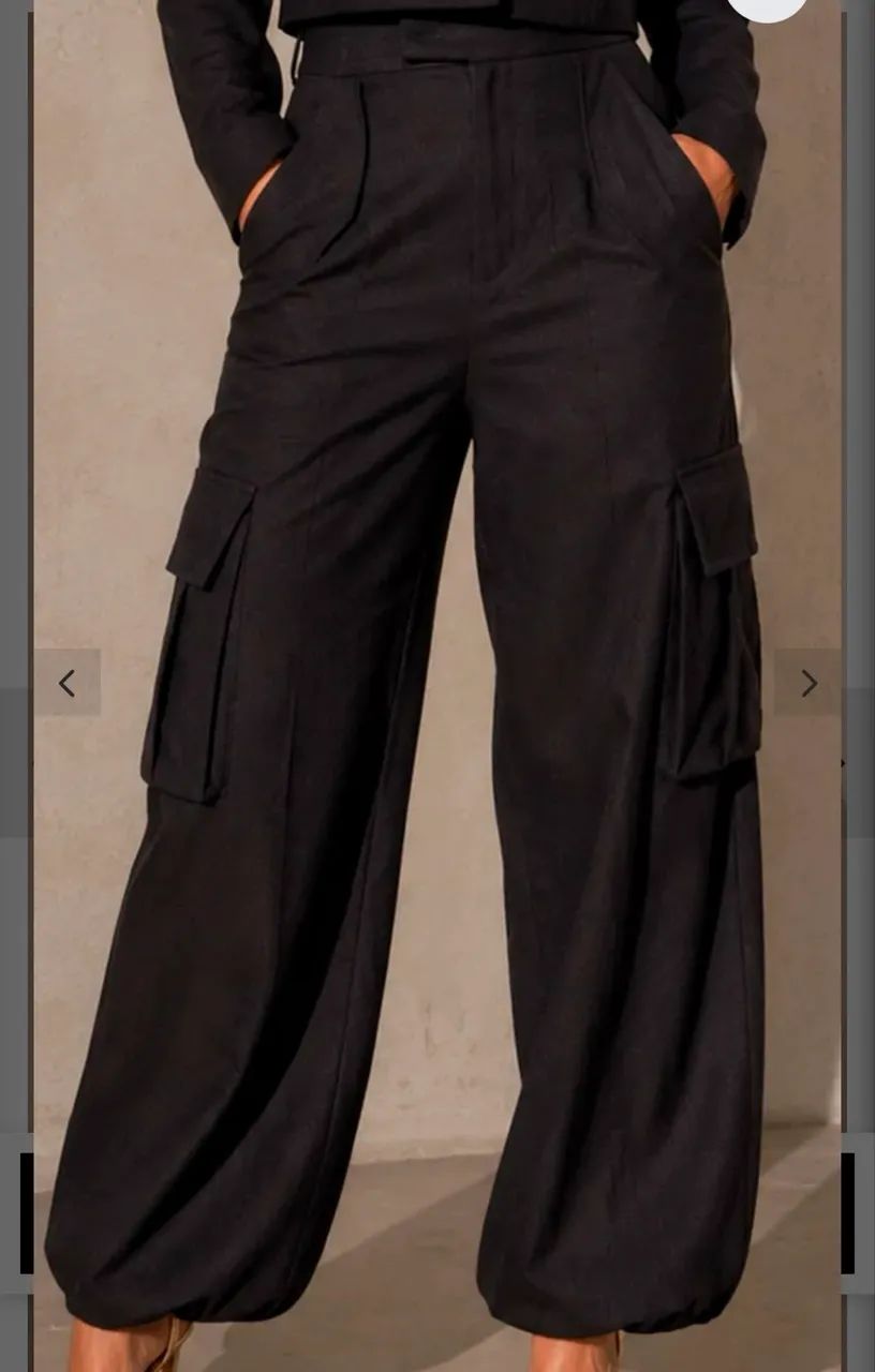 Calça da ALL?S cor branco gelo TAM G/GG - Foto 5