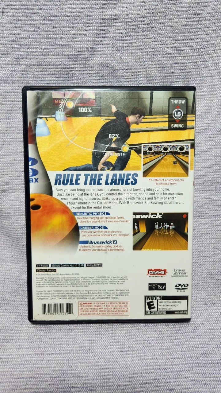Brunswick pro bowling Ps2 - Foto 2