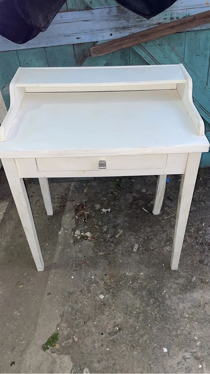 Escrivaninha com gaveta estilo colonial  - Foto 2