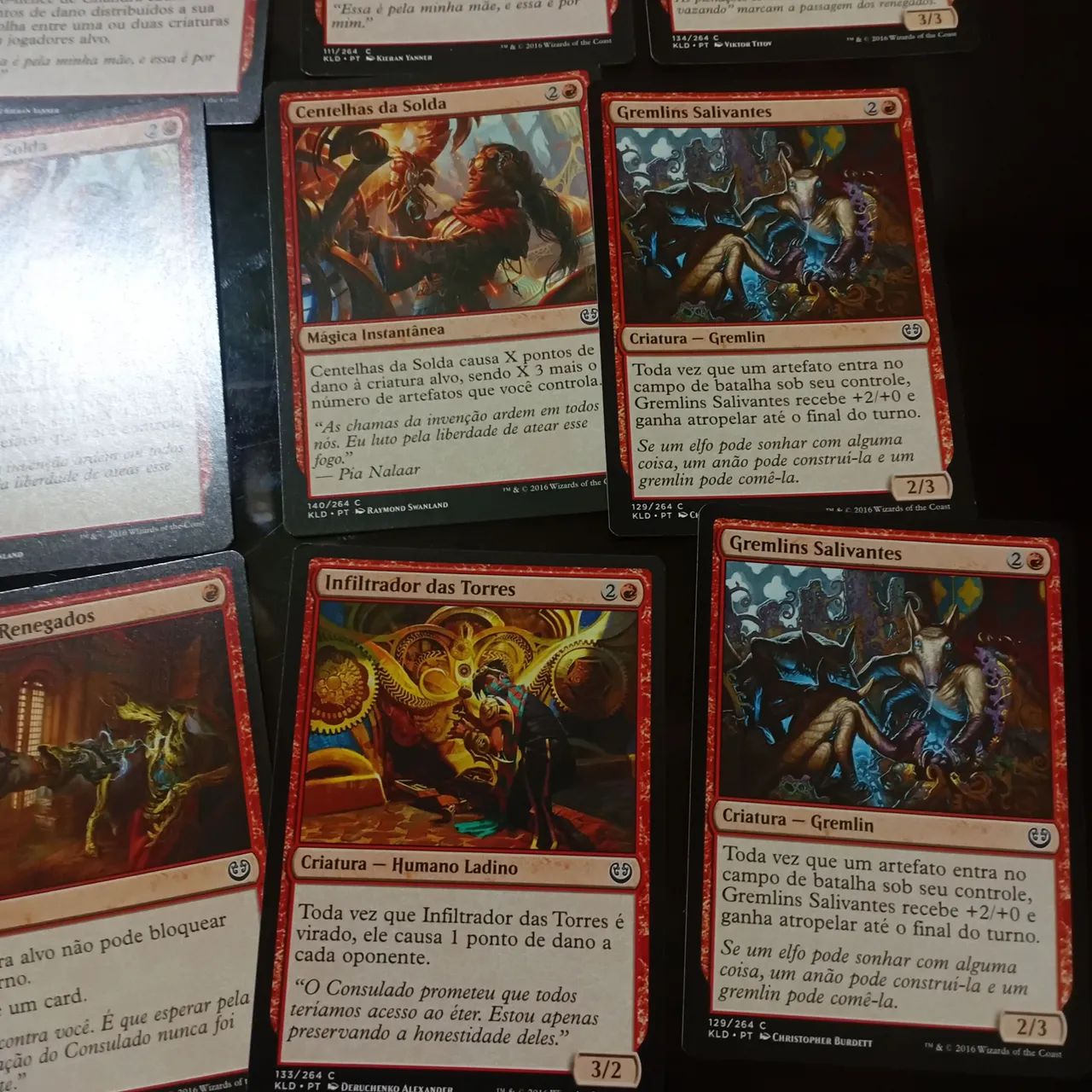 Deck Magic The Gathering Vermelho - Mono Red Casual (61 cartas) - Foto 3