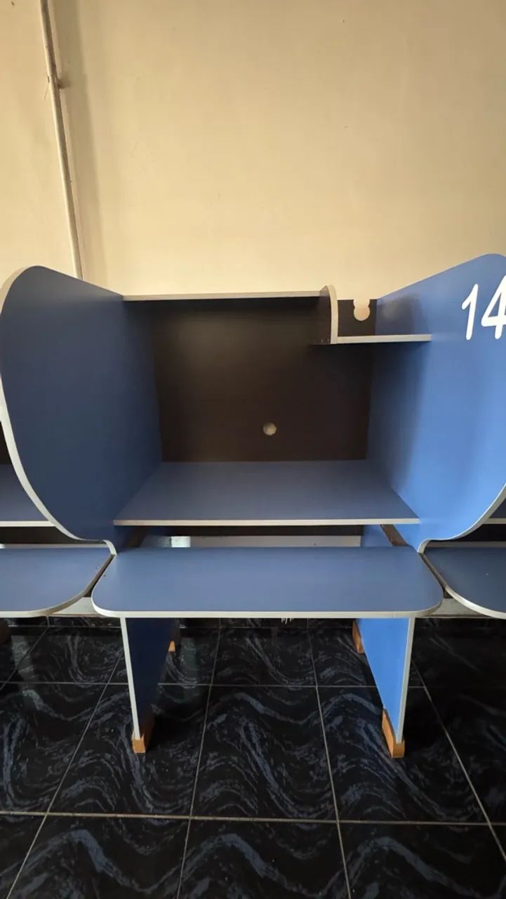 Mesa de computador, bancada de trabalho, escritório - Foto 3