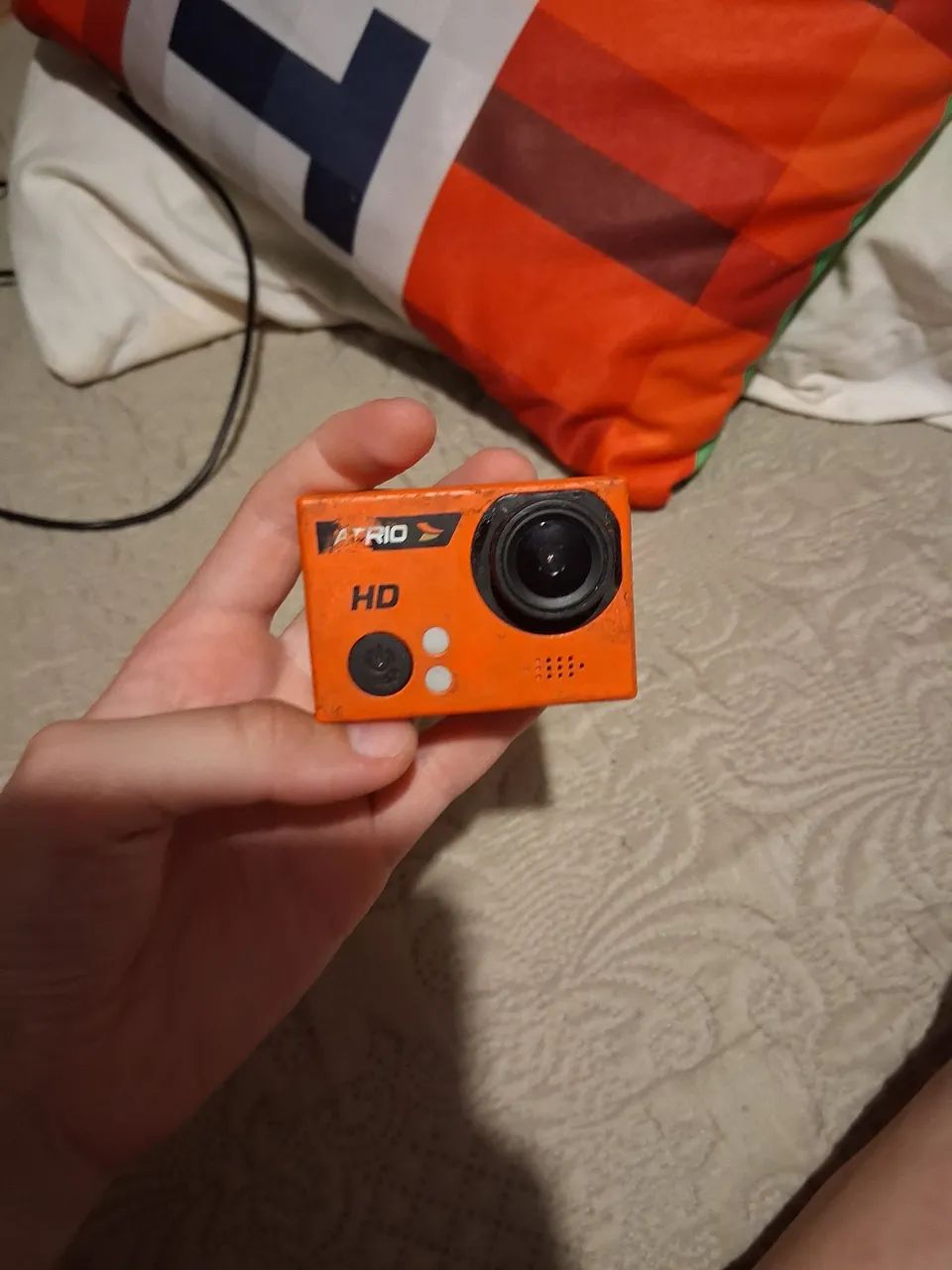 Câmera artrio (bateria sem funcionar)