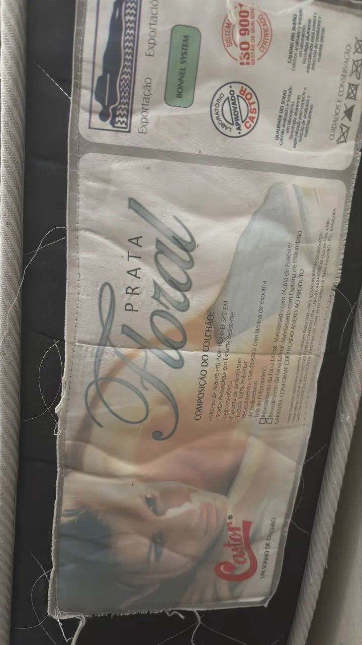 Cama box colchao e base - Foto 3