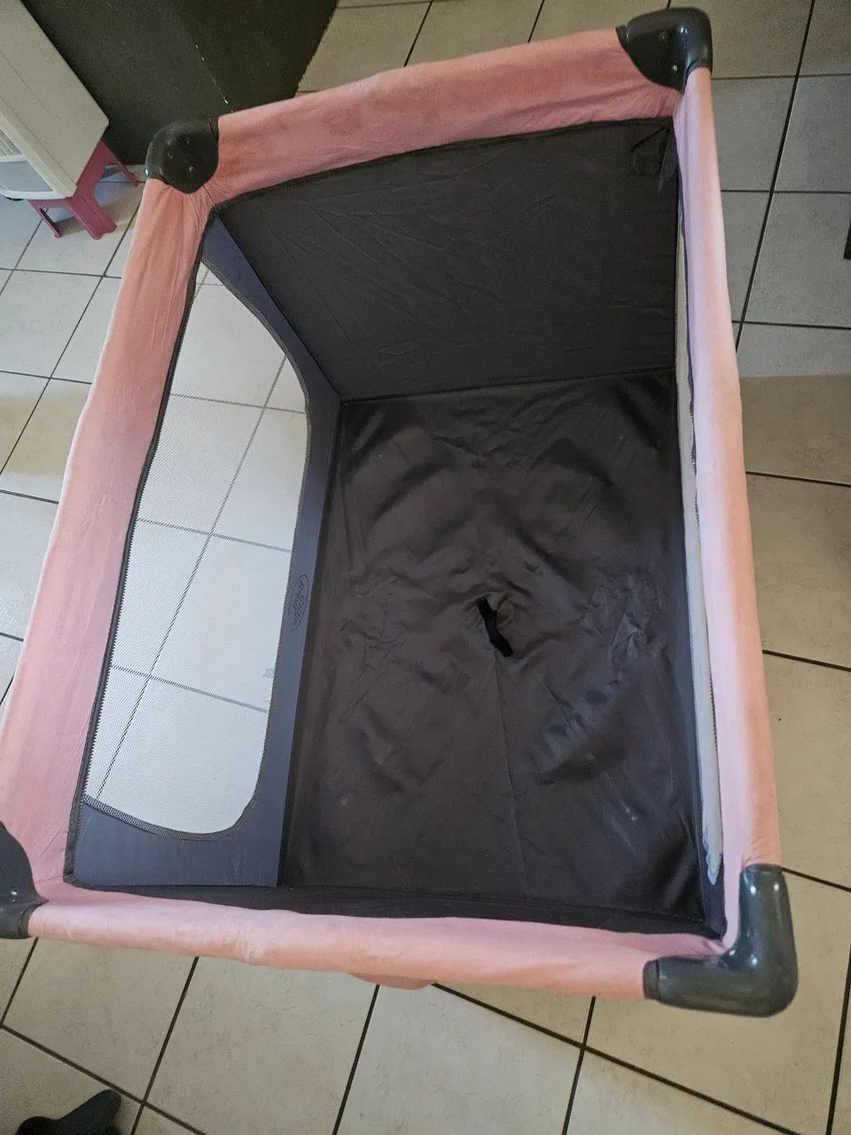 Berço portátil feminino rosa - Foto 4