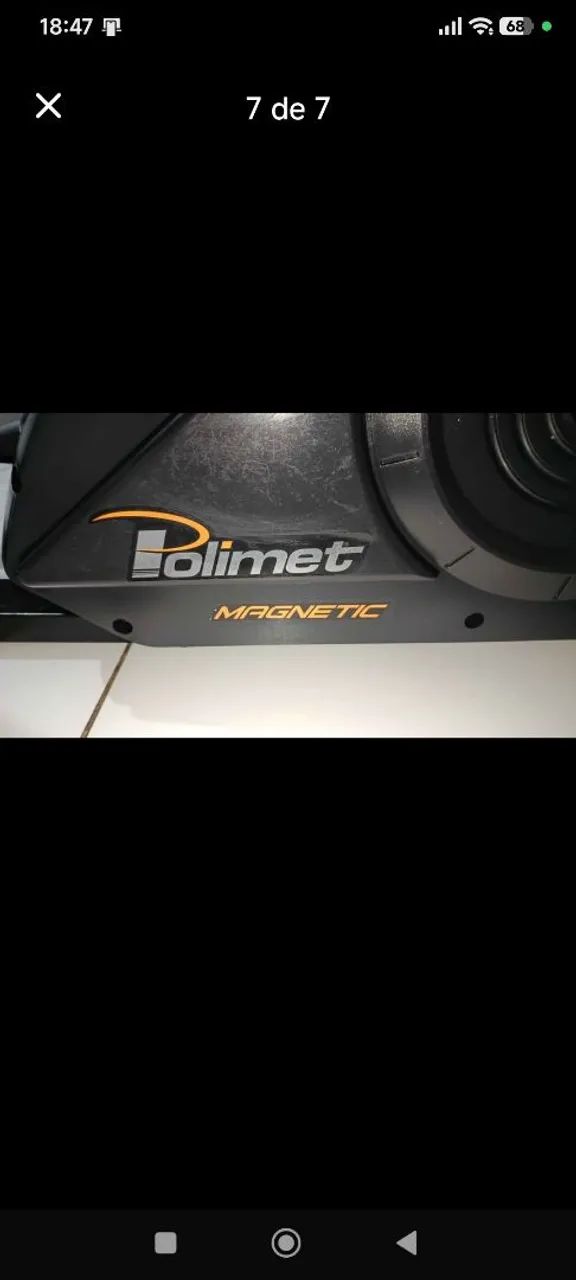 Elíptico magnetic Poliment
