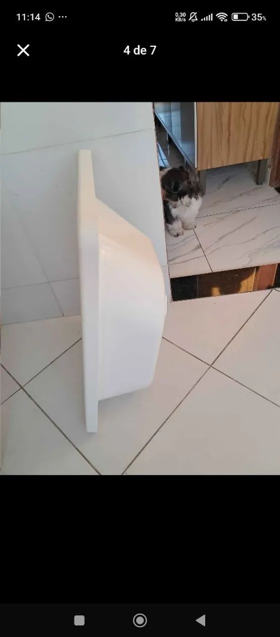 Banheira de bebê com suporte  - Foto 2