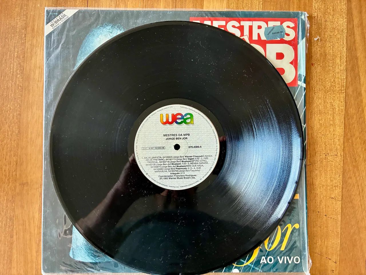 LP Vinil Jorge Benjor MESTRES DA MPB - Foto 4