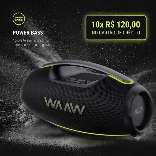 Caixa de Som HYPERBOOM 1000 Bluetooth