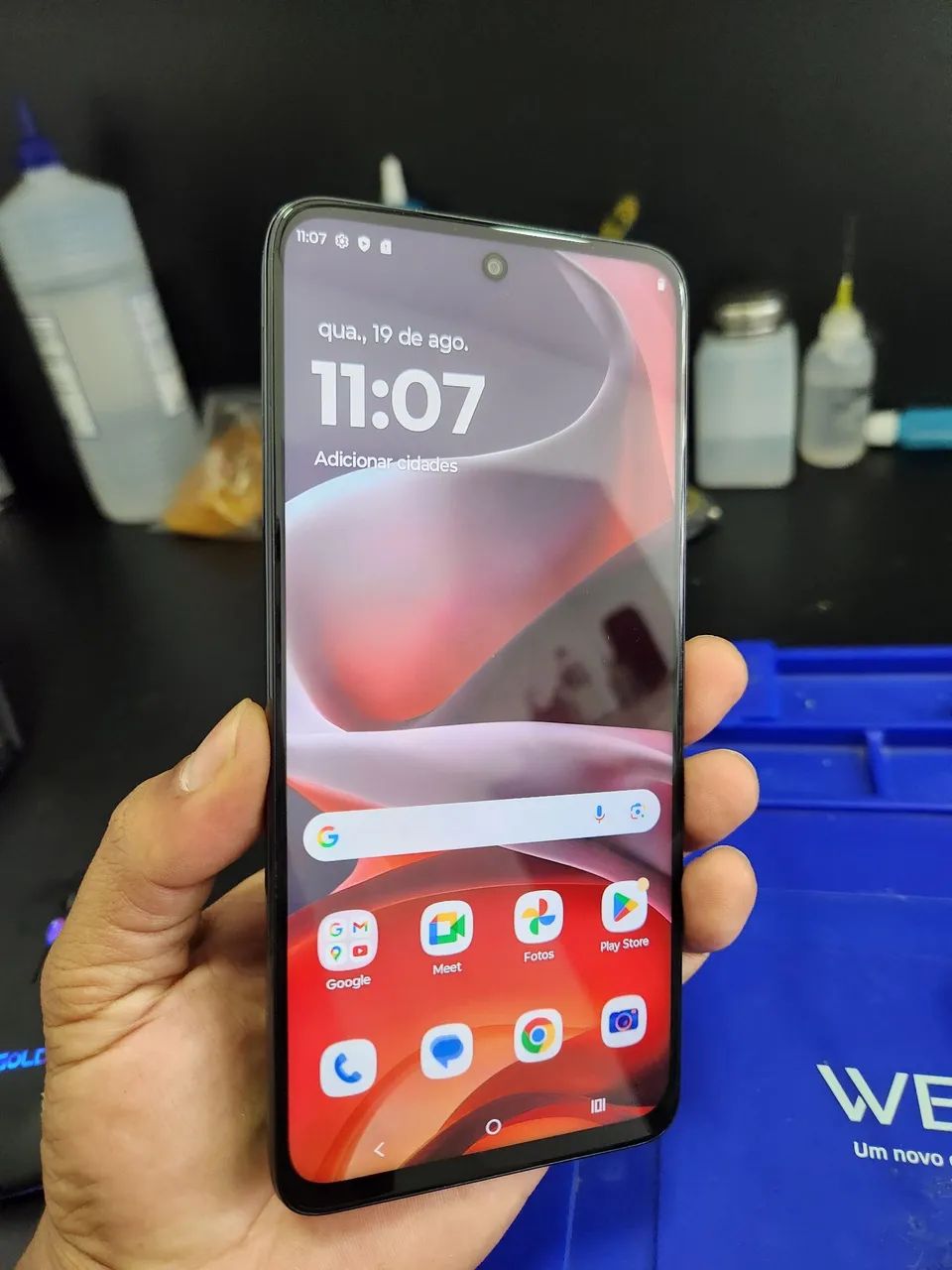 CELULAR BARATO NOVO COM CAIXA  - Foto 2