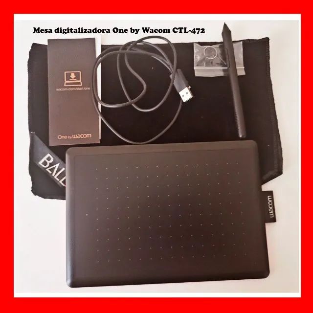 Mesa Digitalizadora One By Wacom CTL-472 - Foto 3