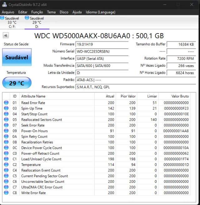 LOTE HDs western digital 100% saudaveis - Foto 4