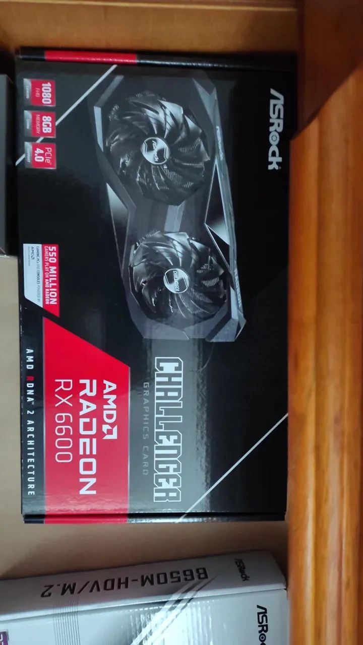 Placa de vídeo RX 6600 AMD