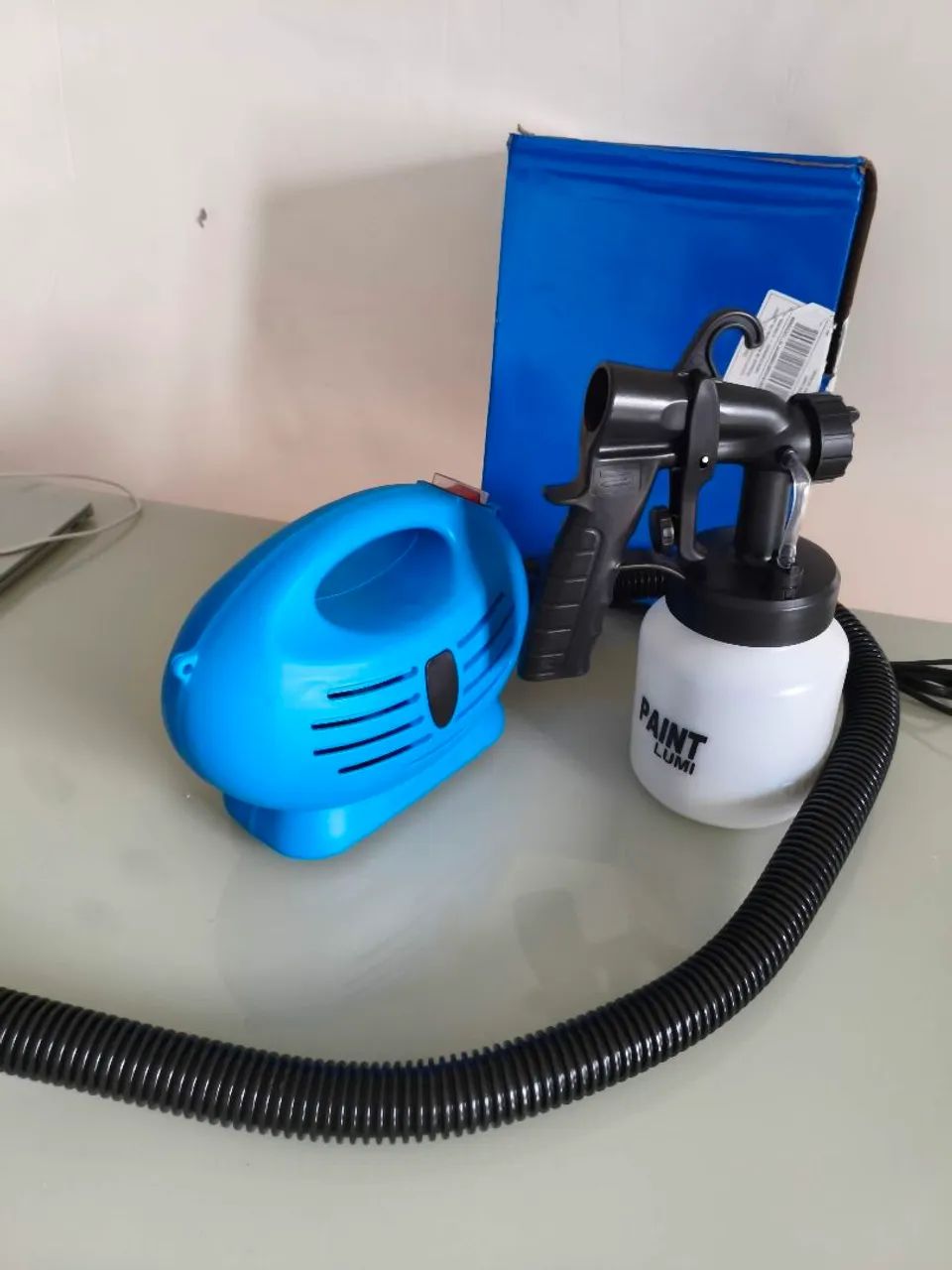 Pulverizador de pintura com Mini compressor potente 441139960344094721