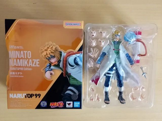 Minato。 Minato P99 - SH Figuarts Bandai - Naruto - Hobbies e coleções