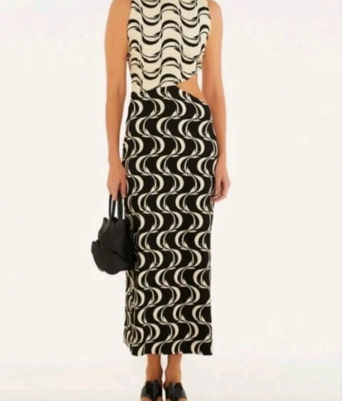 Vestido farm abstrato  - Foto 4