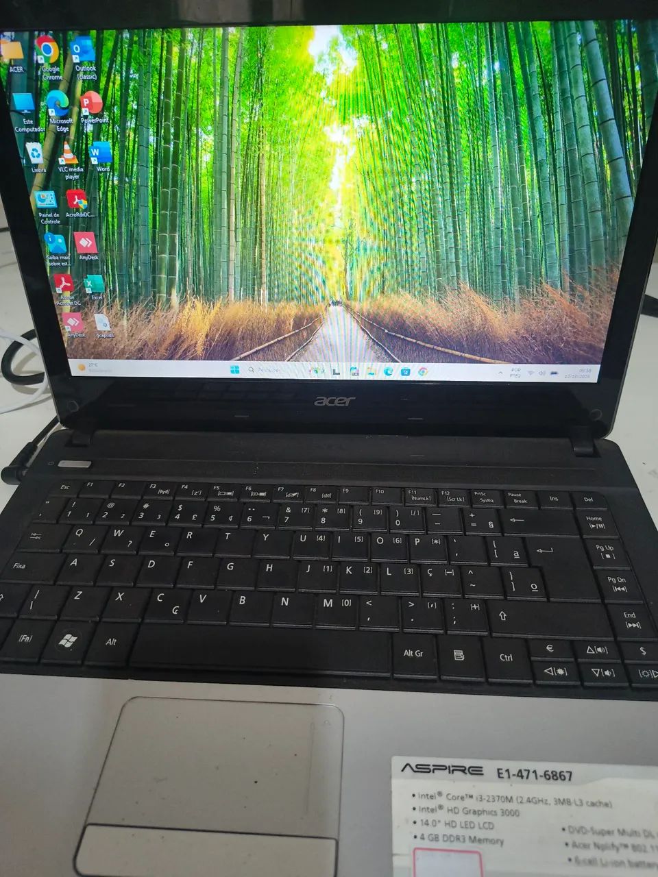 Note acer i3 ssd 256gb windows 11 - Foto 4