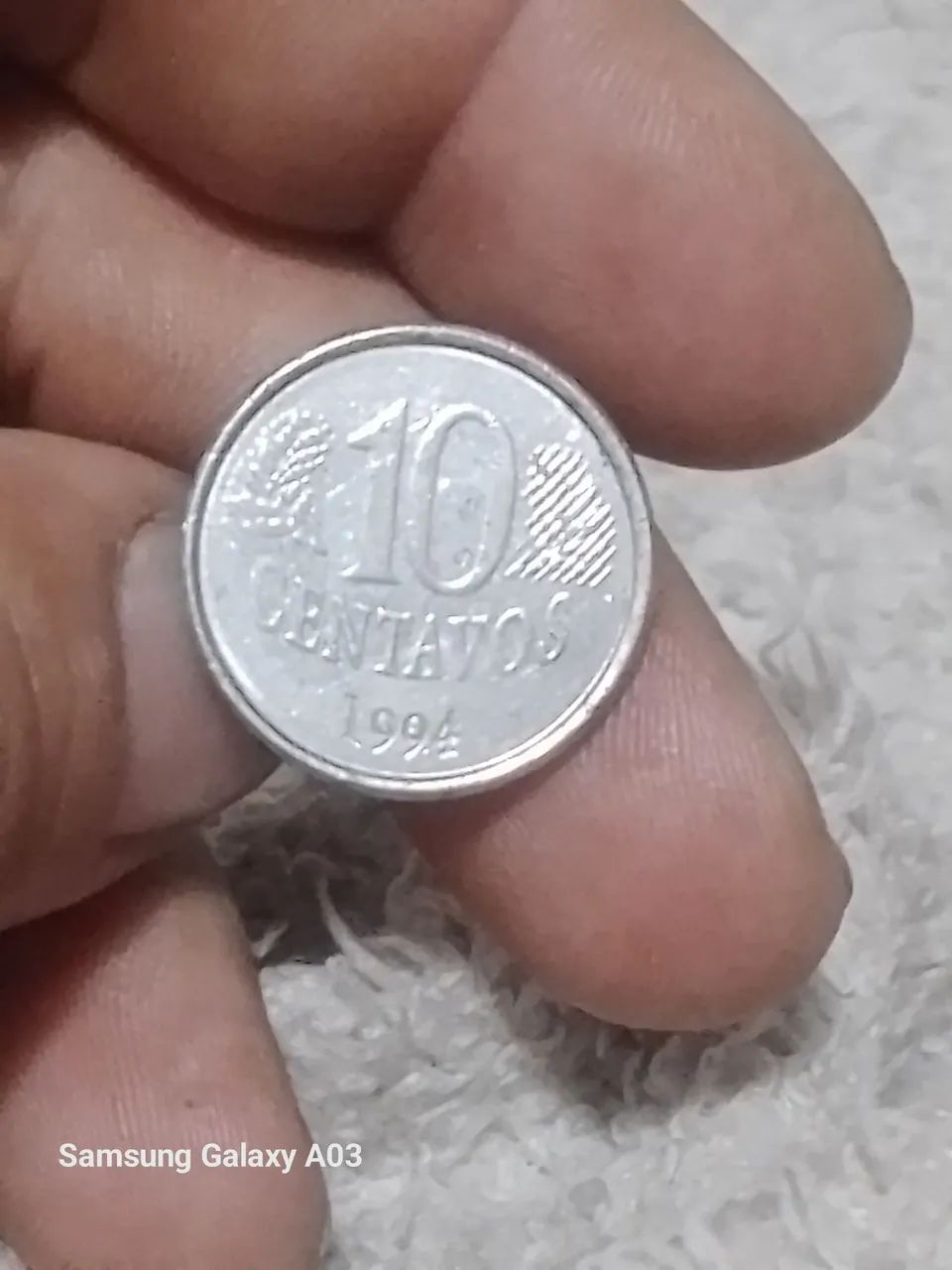 Moeda de 10 centavos antiga - Foto 2