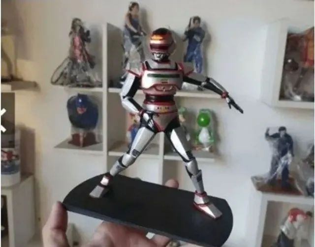 kit jiraya e jaspion tokusatsu colecionaveis 2 peças - Foto 2