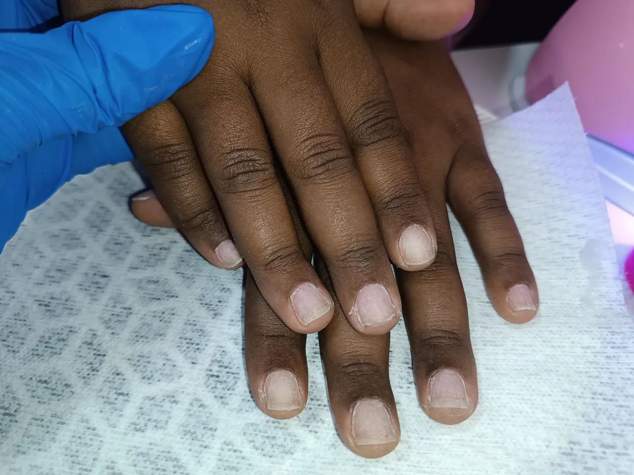 Alongamento de Unhas F1 e Fibra de vidro Manicure<br>