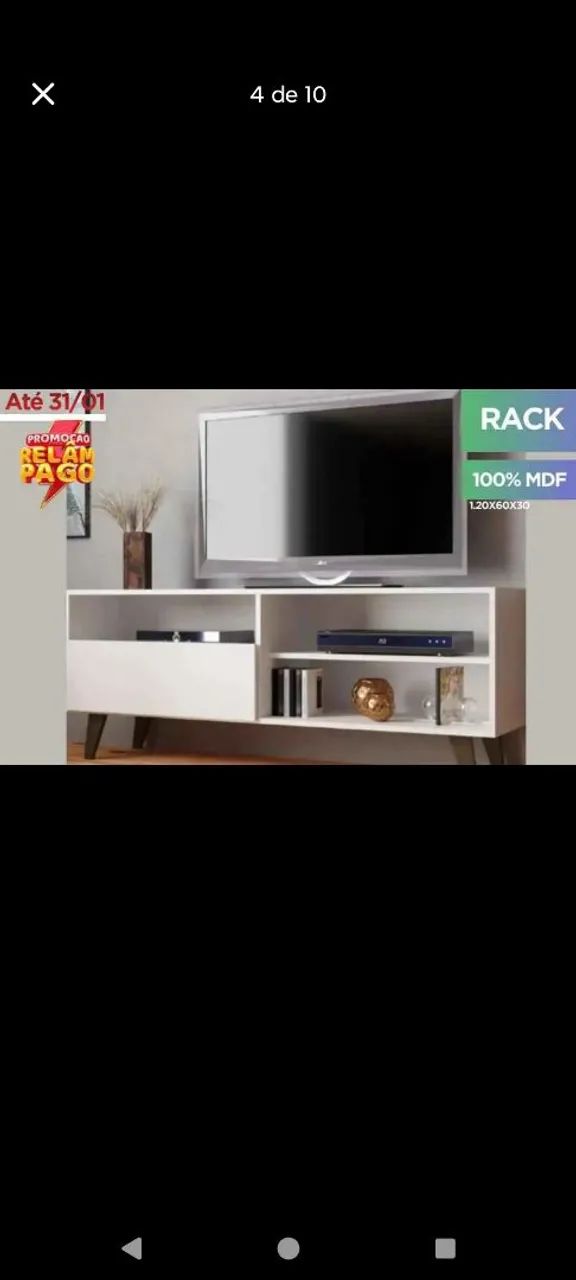RACK PRA TV %MDF - Foto 3