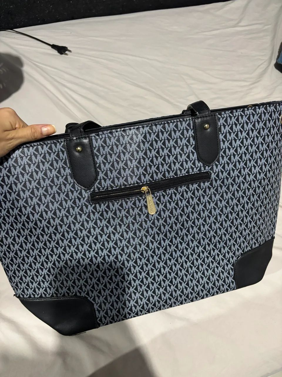 Bolsa de couro  grande modelo sacola  - Foto 2