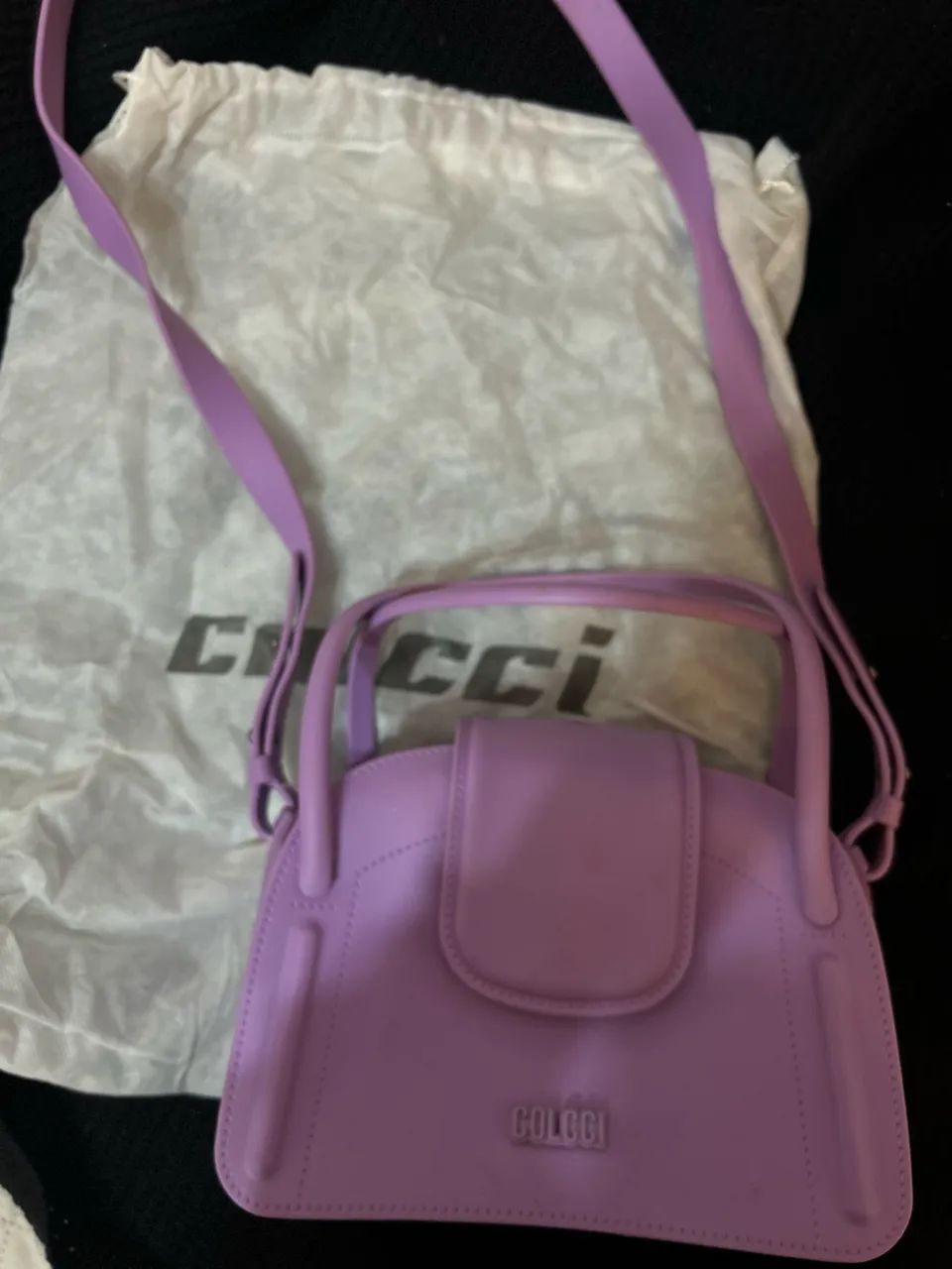Bolsa colcci roxa  - Foto 4